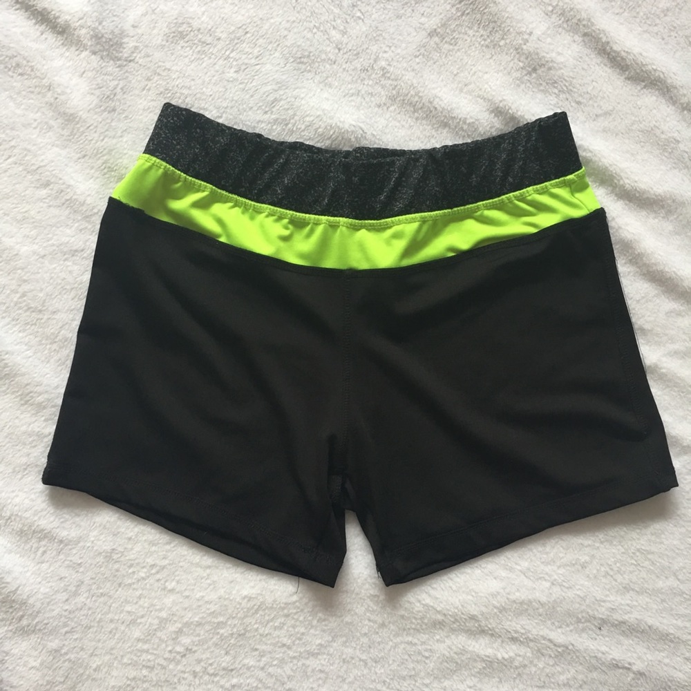Women’s Love Nation Black Stretch Shorts